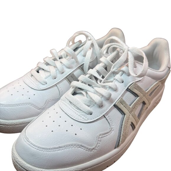 ASICS Men's Size 8 JAPAN S Sportstyle Shoes 1201A381 White/Smokey Grey/Beige - Picture 10 of 16